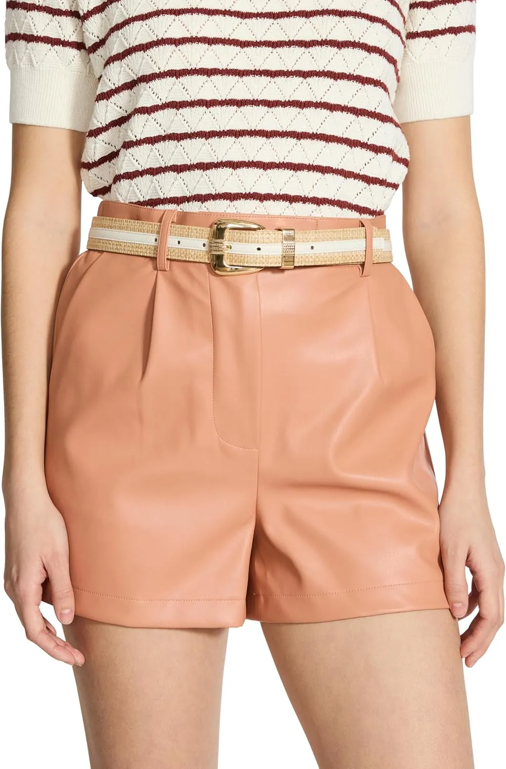 Anne Klein Women's Classic 2 for 1 Pant Belt