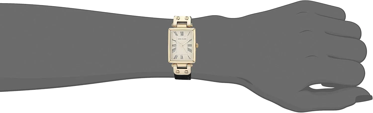 Anne Klein Women's Leather Strap Watch, AK/3752