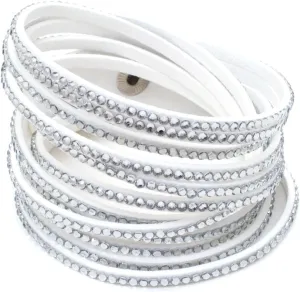 Barzel Leather Created Austrian Crystals Wrap Bracelets (Many Options Available)