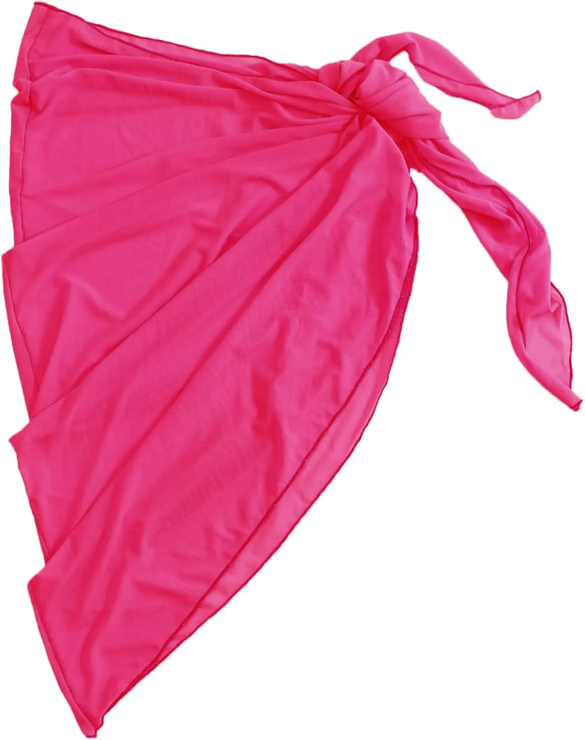 Beach Cover Ups for Women Sarongs Flattering See Thru Bathing Suit Dress Ladies Lightweight Classic Party Wrap Skirt