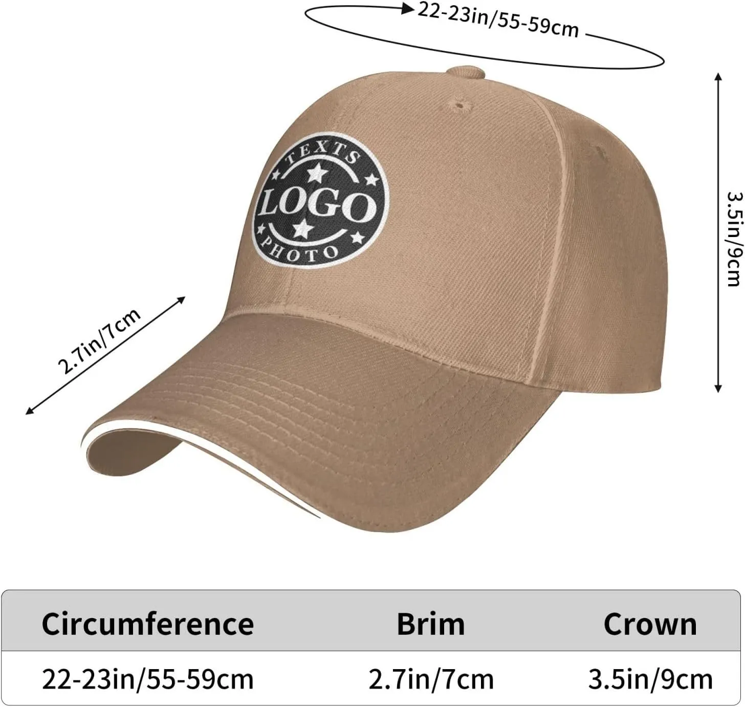 Bulk Custom Hats Custom Hat Design Your Own Customized Hats with Logo Text, Custom Baseball Caps, Custom Truck Hats