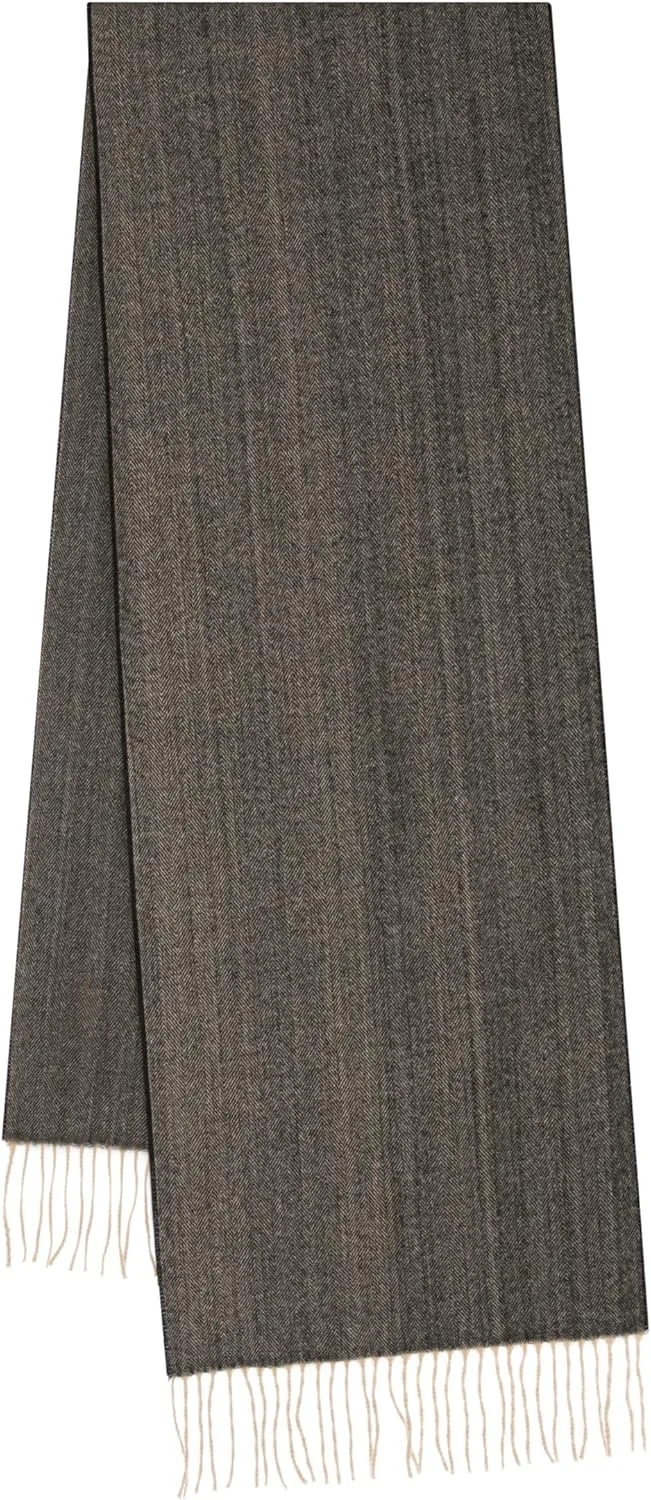 CALVIN & OLIVIA Women's Fall Winter Scarf Thick Classic Plaid Scarf Wrap Warmth Soft Oversized Cashmere Feel Scarves