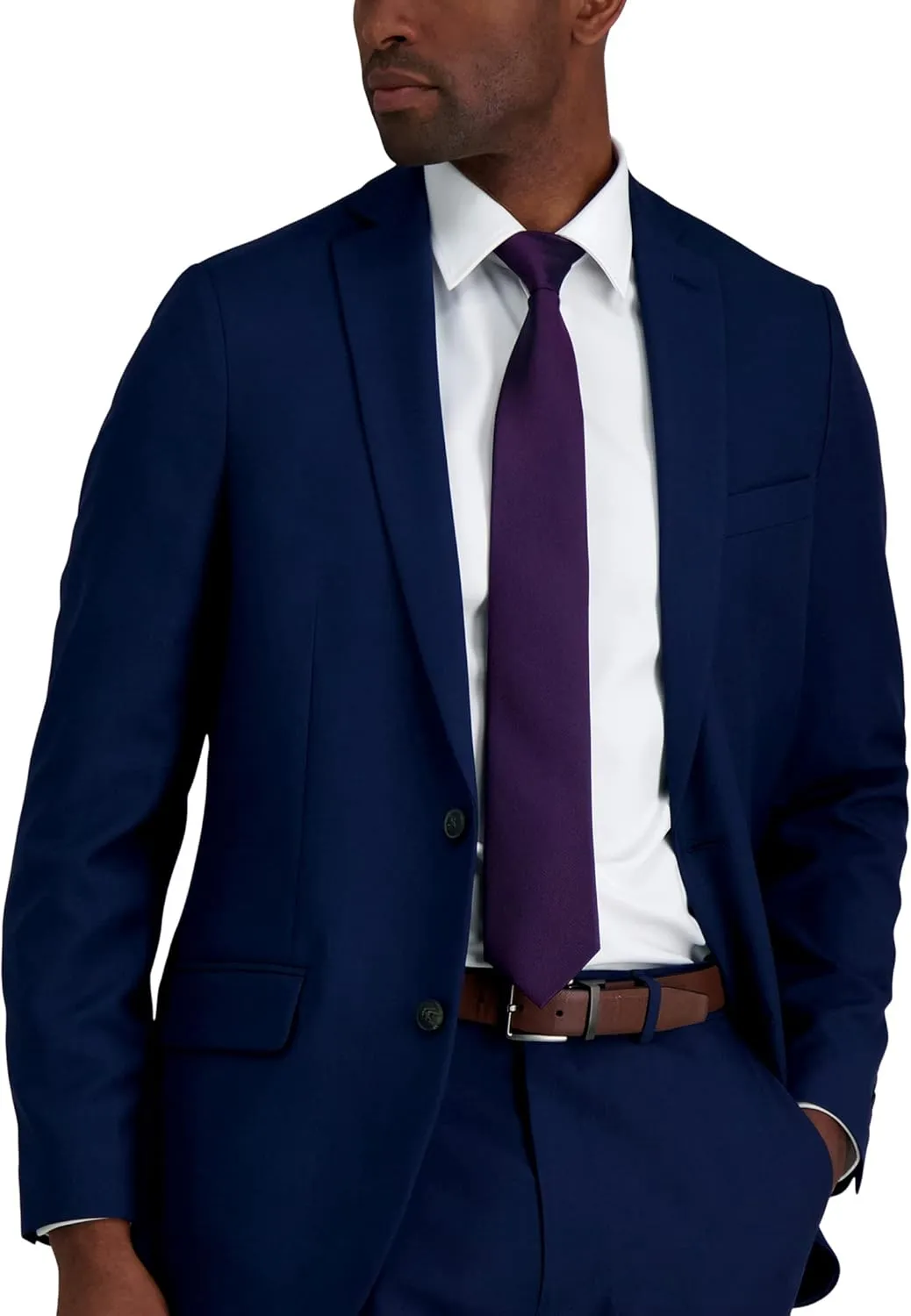 Calvin Klein Men's Silver Spun Solid Necktie (Standard and Extra Long Sizes)