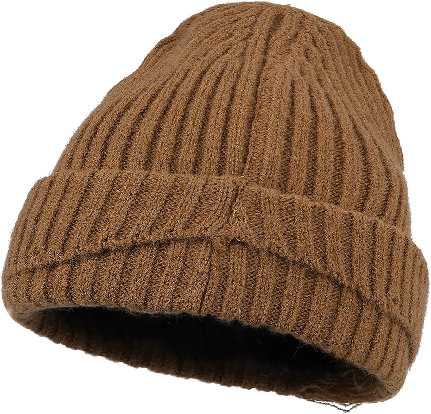 CLAPE Winter Beanie Hats for Men Women Cute Plain Stocking Cuffed Cap Warm and Durable Stylish Toboggan Skull Caps