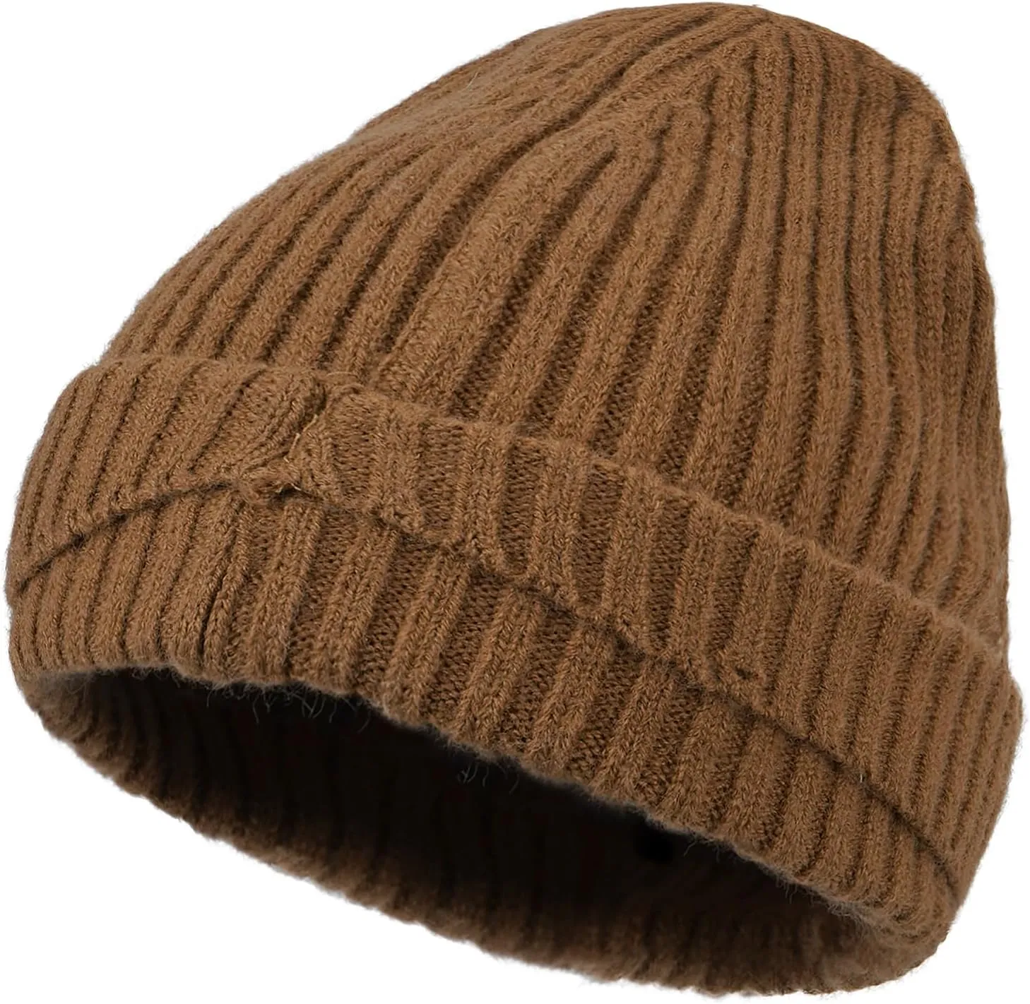 CLAPE Winter Beanie Hats for Men Women Cute Plain Stocking Cuffed Cap Warm and Durable Stylish Toboggan Skull Caps