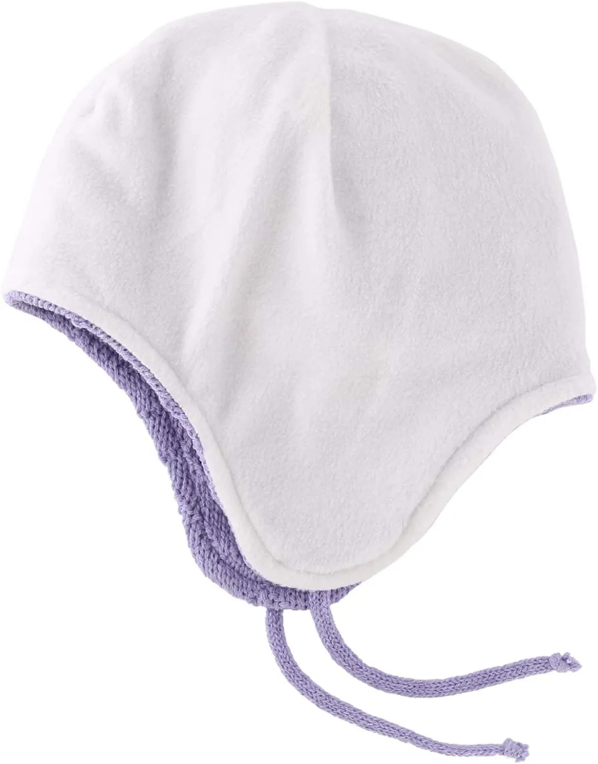 Connectyle Toddler Boys Girls Beanie Hat Fleece Lined Knit Kids Hat with Ear Flaps Warm Winter Hat Acrylic Watch Hat