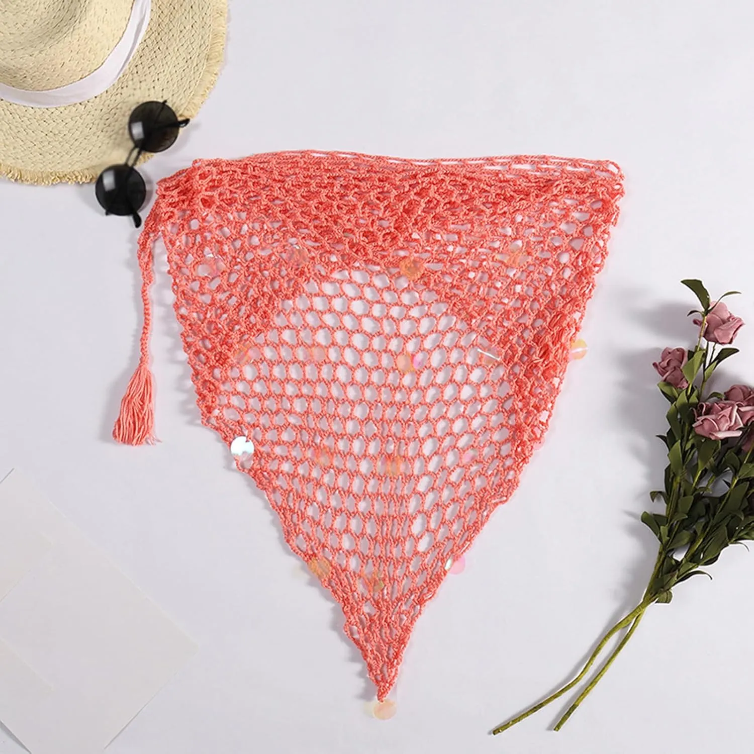 Cover Up Skirts for Swimwear Women Flattering See Thru Swimsuit Sarongs Womens Fashion Classic Poolside Beach Dress