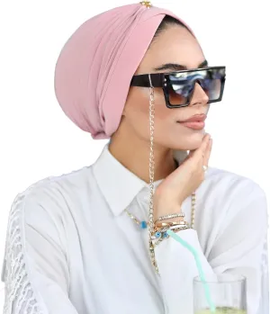 Cross Turban for Women - Hair Wraps and Head Wraps - Hijab Undercap and Instant Caps