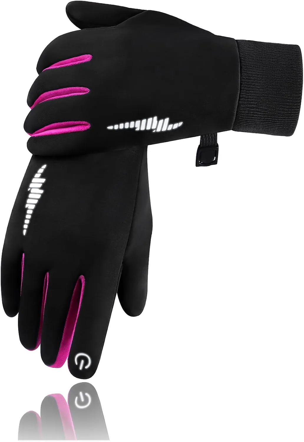 Duoyeree Kids Winter Gloves Warm Touchscreen Windproof Water Resistant Soft Lining Gloves Cycling Skiing Gloves for Boys Girls