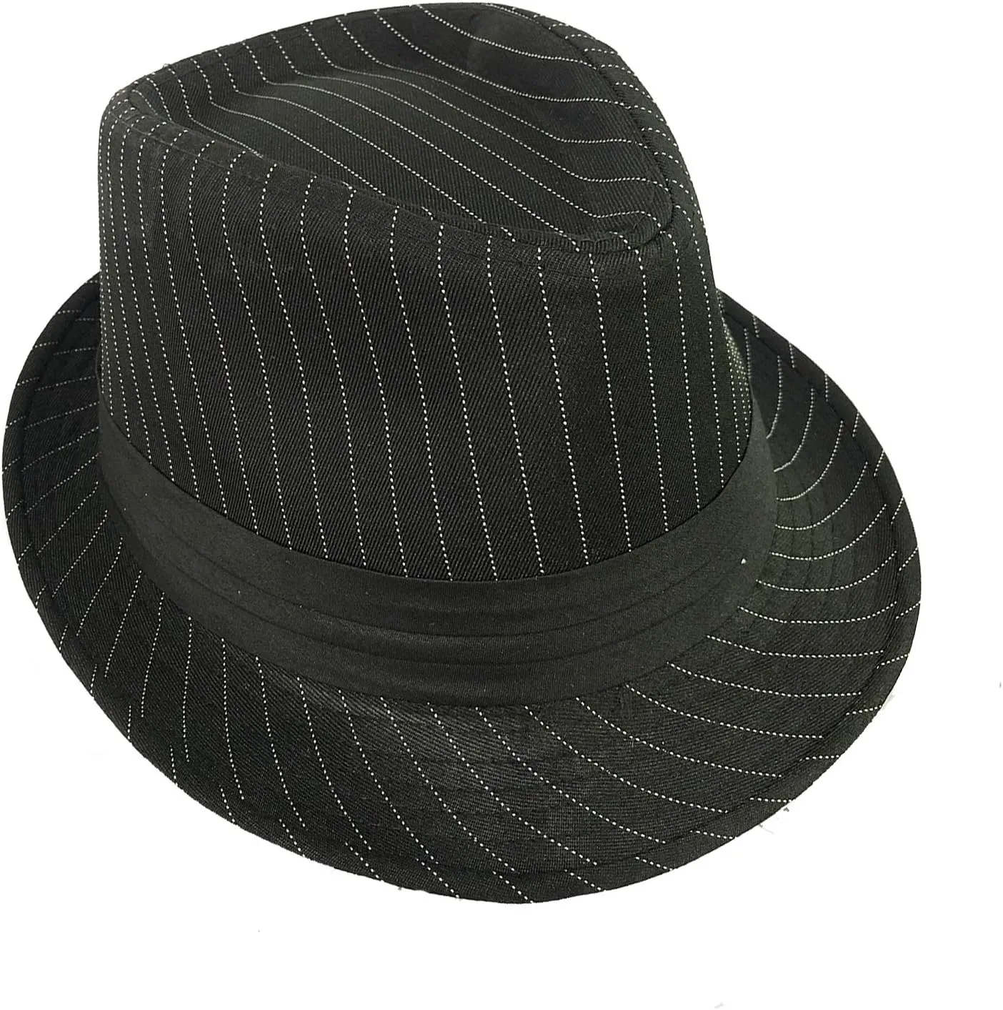 EFORLED 1920s Mens Costume Fedora Hat,Gatsby Gangster Vest,Vintage Pocket Watch,Pre Tied Bow Tie,Tie