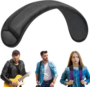 Extra Thick Shoulder Strap Pad, Universal Replacement Shoulder Pad, for Shoulder Bags, Guitar Strap, Detachable Shoulder Strap Pad Pads Help Relieve Shoulder Pain(Sandwich Mesh)
