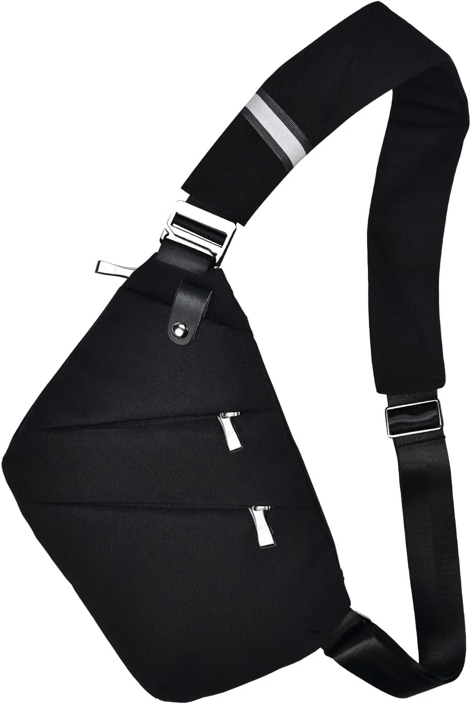 Fibrdoo Anti Theft Crossbody Bag for Women Men, Travel Purse Anti Theft Crossbody Sling Bag Shoulder Bag for Casual
