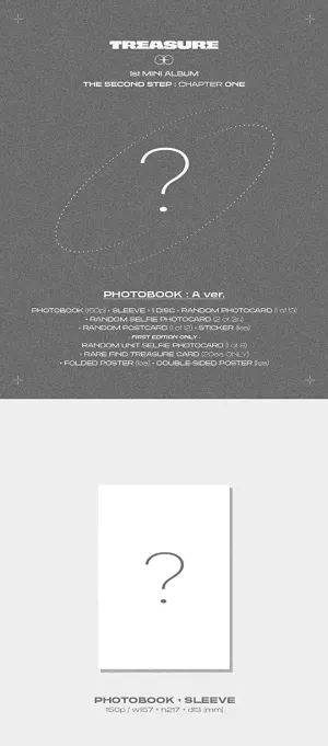 Genie Music Treasure - The Second Step : Chapter ONE [Random Ver.] (1st Mini Album) ONE Random Album Pre Order Limited Benefits CultureKorean Gift(Decorative Stickers,Photocards)