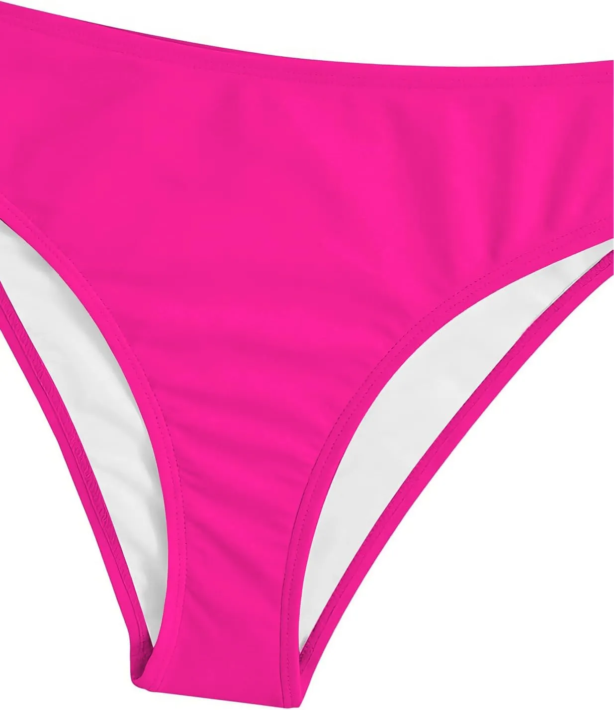 Girl's 2 Piece Swimsuits Disty Floral Ring Linked Bathing Suit Cute Bikini Sets