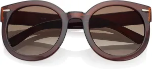 grinderPUNCH Trendy Round Polarized Sunglasses | Trendy Oversized Sunglasses for Women Men | Retro Round Polarized Sunglasses