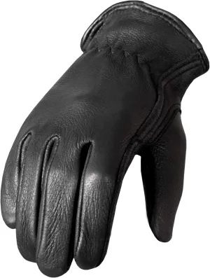 Hot Leathers Classic Deerskin Unlined Driving Gloves