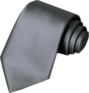KissTies 63'' XL Tie Mens Extra Long Solid Satin Necktie For Big And Tall Men