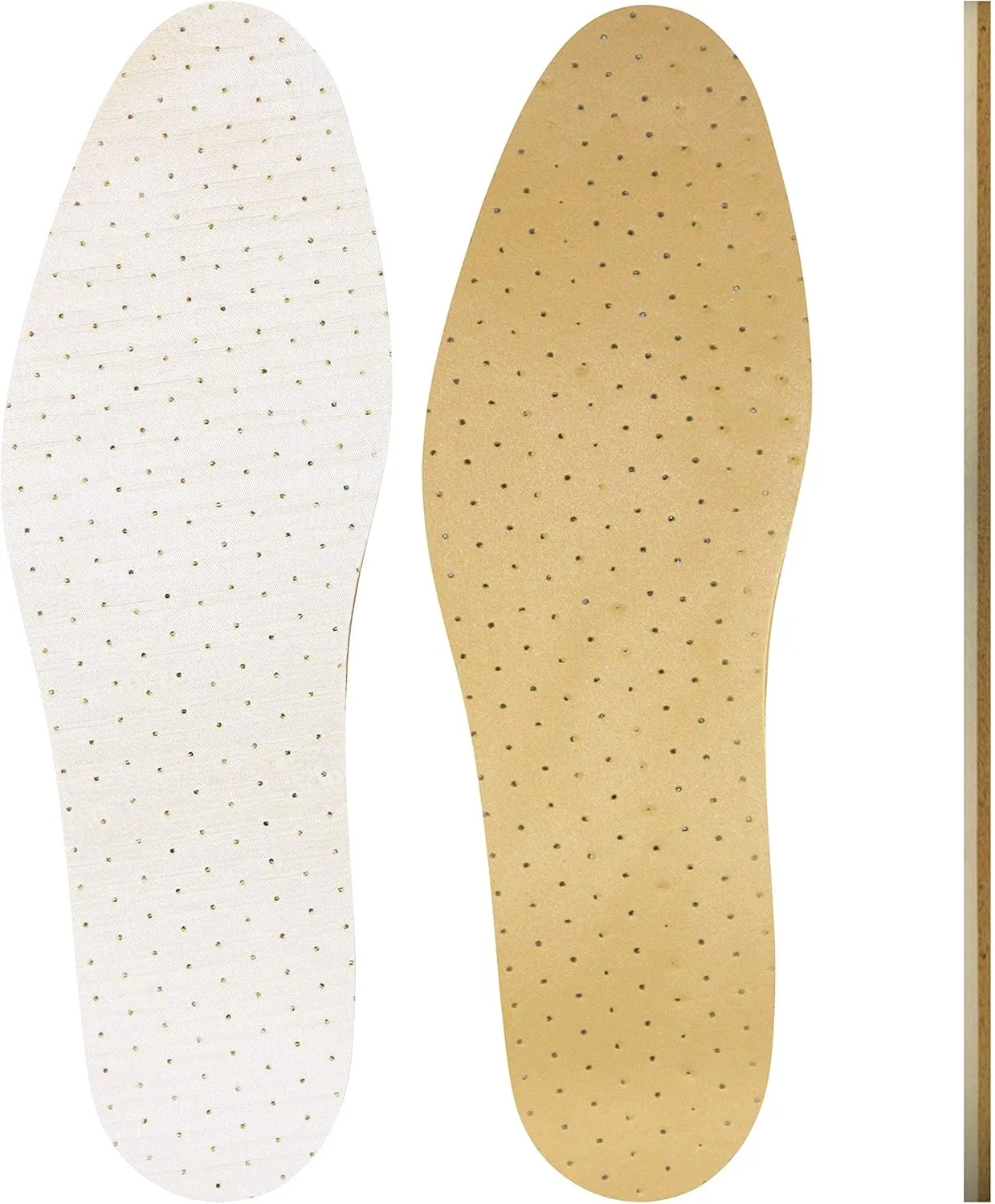 LEADER Double Air Foam Insoles, Keeps Feet Cool & Dry, Extra Thick Dual Layer, for Men & Women, One Size Fits Most, Trim to Size, Unisex, Compare to Dr. Scholls Air-Pillo, 1 Pair, Pack of 5