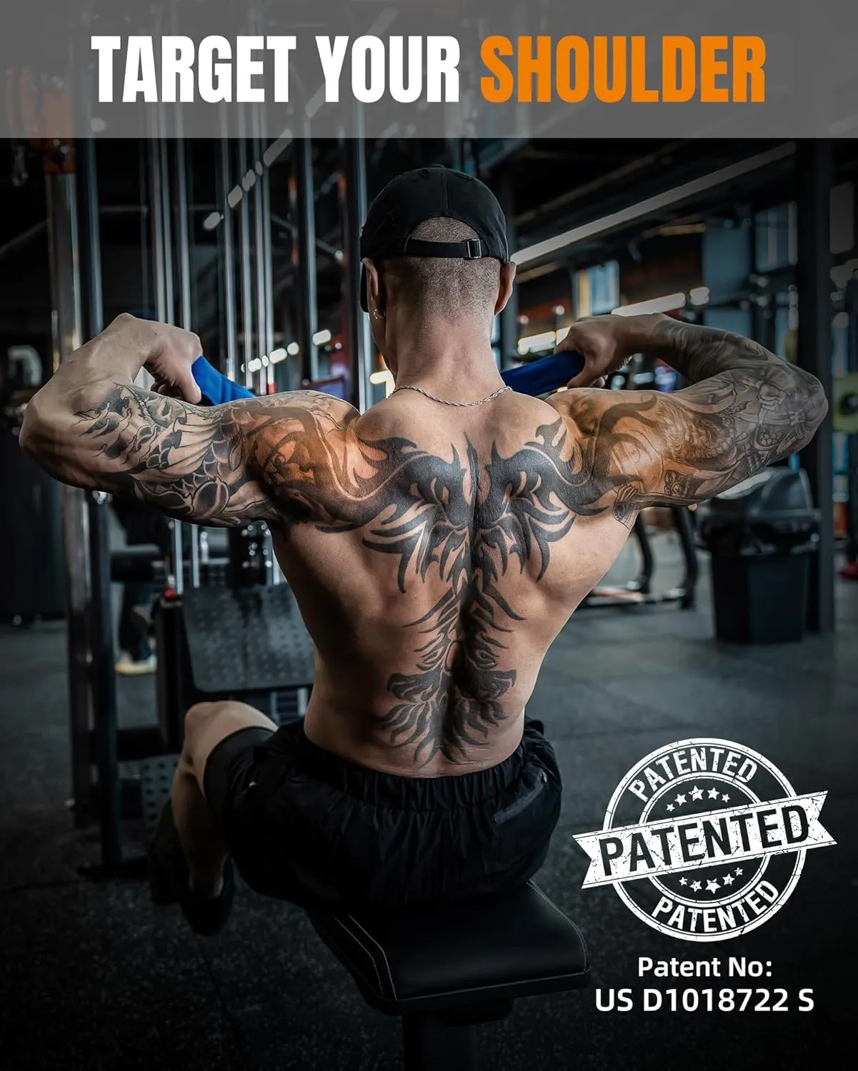 MANUEKLEAR Tricep Rope Cable Attachment Handles, Greater Range of Motion, Tricep Pull Down Rope for Push Downs, Crunches, Facepulls for Professional Gym