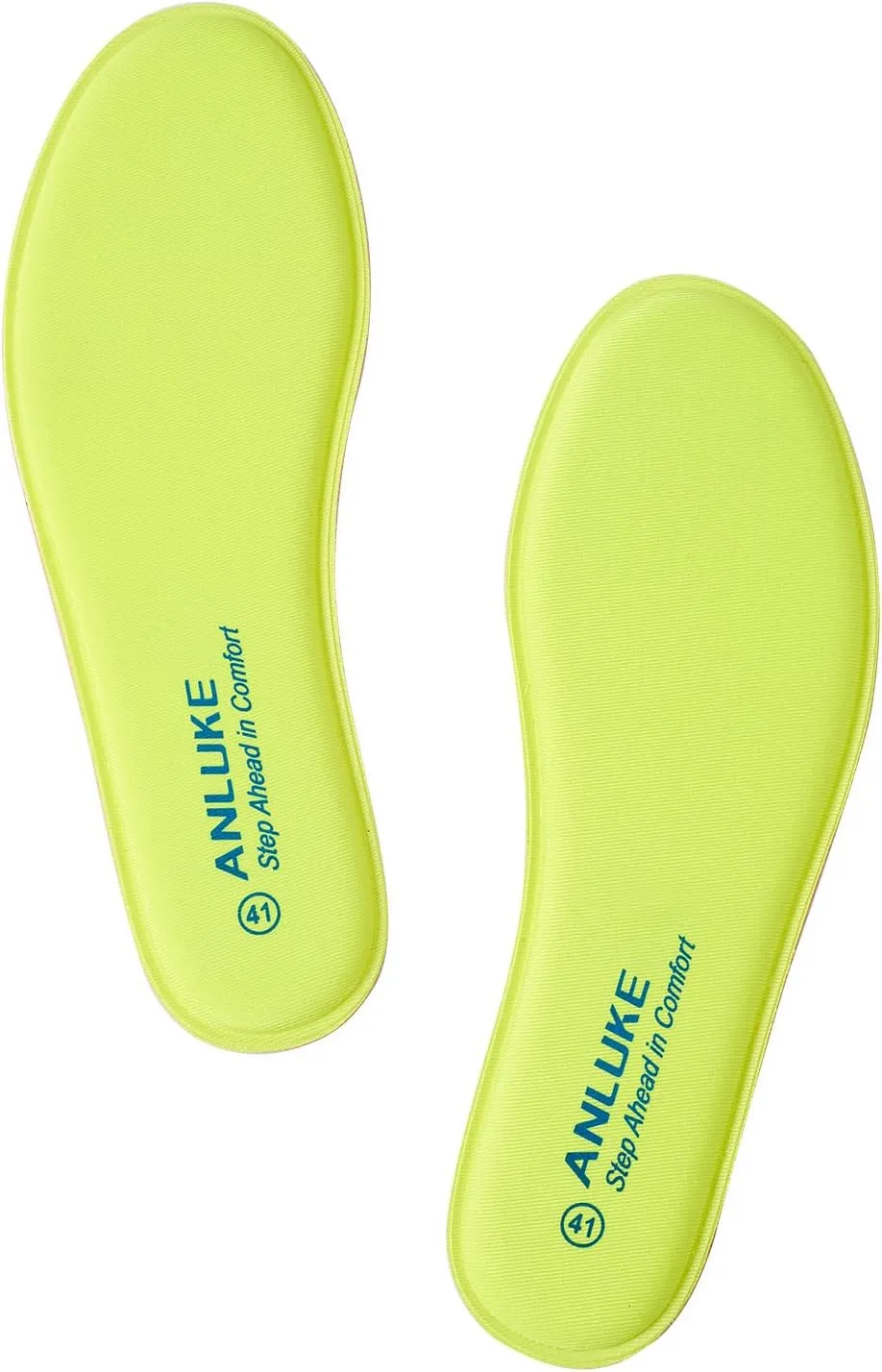 Memory Foam Insoles for Men & Women - Replacement Cushion Shoe Inserts for Work Boots, Running Shoes, Hiking, Sneakers & Loafers - Shock Absorbing Support for Foot Pain Relief & All-Day Comfort Green