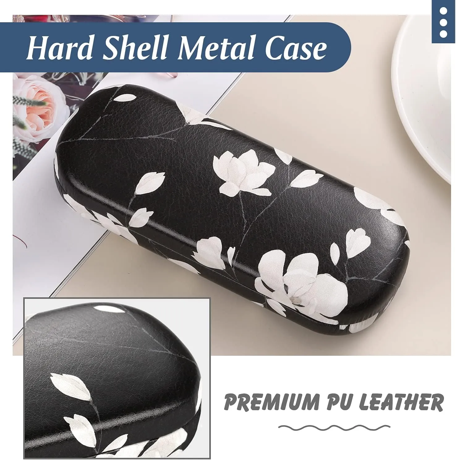 MoKo Hard Glasses Case, Sunglasses Case Eyeglass Case