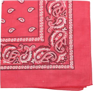 Motique Accessories 22 Inch Cotton Paisley Bandana
