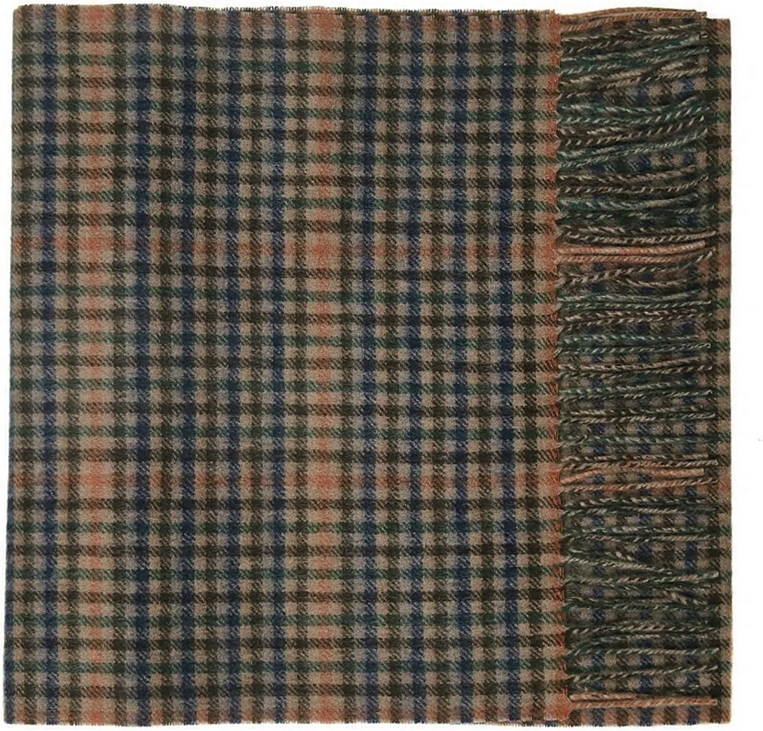 Oxfords Cashmere 100% Lambswool Tartan Plaid Scarf