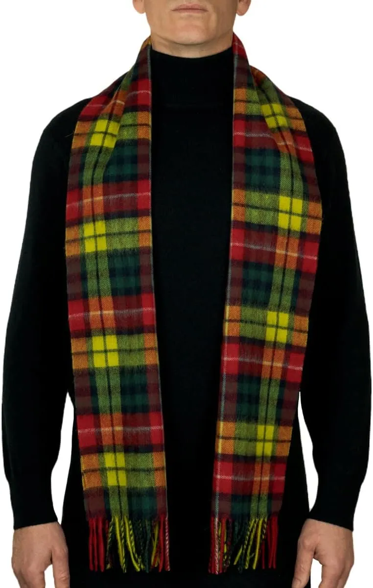 Oxfords Cashmere 100% Lambswool Tartan Plaid Scarf