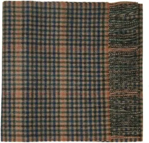 Oxfords Cashmere 100% Lambswool Tartan Plaid Scarf