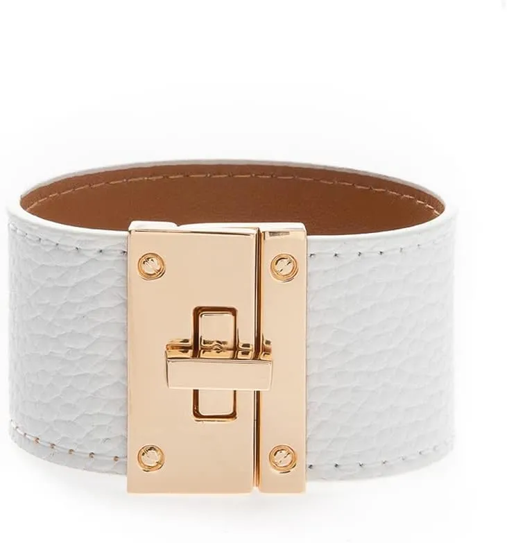 Rantanto Braid Leather Wrap Bracelet Trendy Stackable Crystal Cuff Boho Gold Heart Bracelet Jewelry Gift For Women