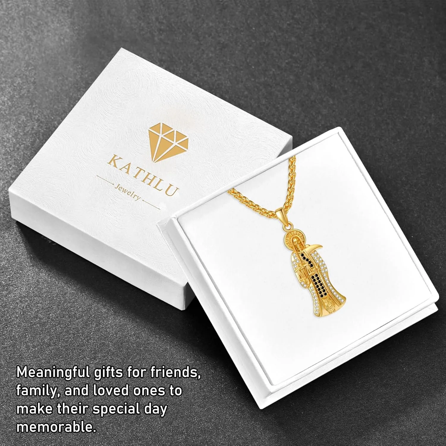 Saint Jude Necklace 925 Sterling Silver St Jude Necklace for Men Women Gold st jude medal Catholic Religious Jewelry Gifts