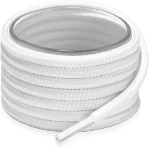 Shoemate Solid Color Round Shoe Laces for Sneakers, Boots and Athletic Shoes, Shoe Strings