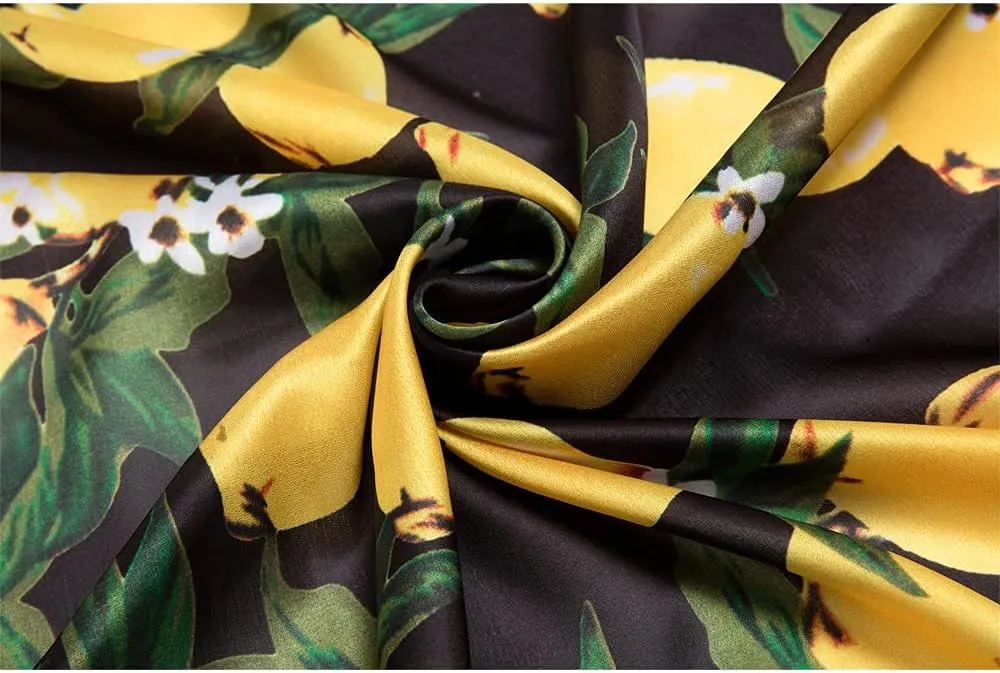 Silk Feeling Scarf Large Headscarf Fashion Sunscreen Hair Wraps Soft Neck Scarves for Women