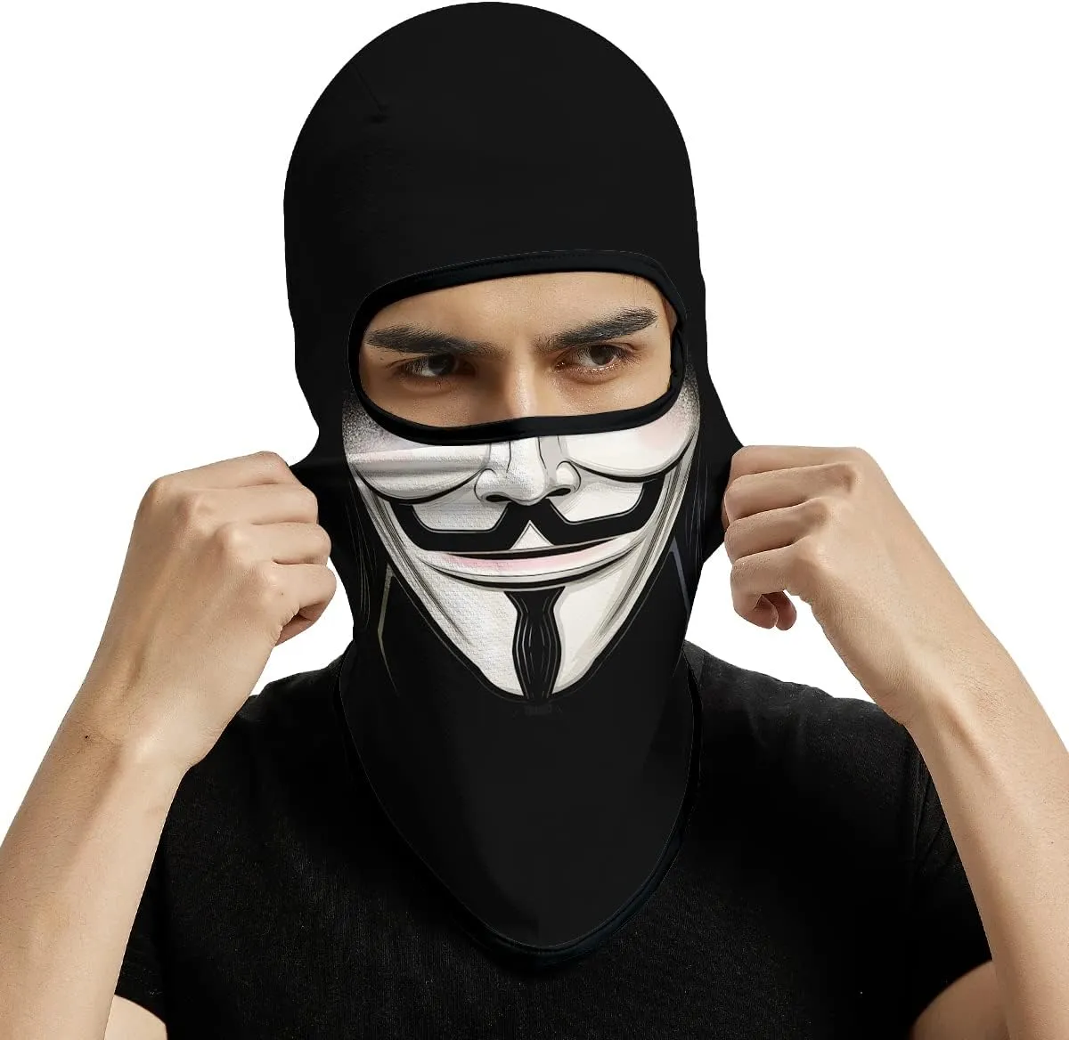 Skull Full ski Mask, 3D Balaclava, UV Sun Protection,Motorcycle/Ski/Scarf/Cycling/Fishing for Men