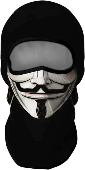 Skull Full ski Mask, 3D Balaclava, UV Sun Protection,Motorcycle/Ski/Scarf/Cycling/Fishing for Men