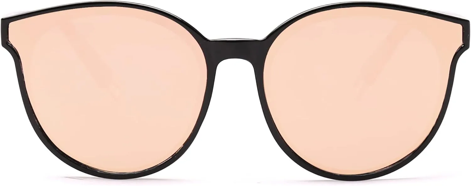 SOJOS Oversized Round Sunglasses for Women and Men