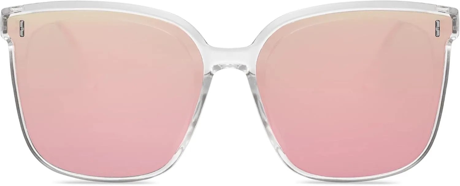 SOJOS Trendy Oversized Sunglasses for Women and Men