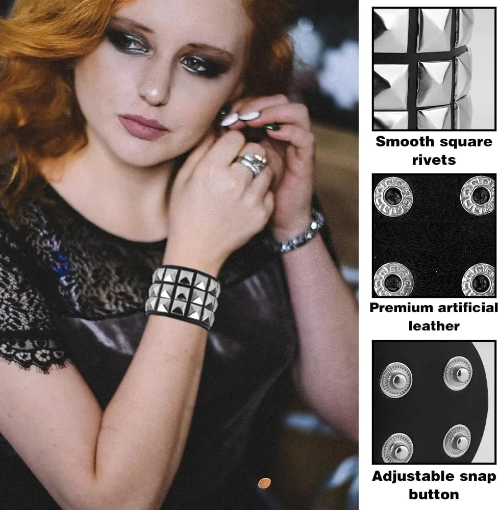 Studded Bracelet, Punk Bracelet, Spiked Bracelets, Emo Bracelets, Goth Bracelets, Gothic Bracelet, Studded Arm Band