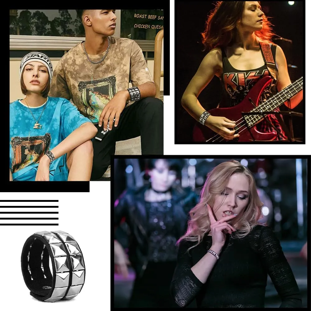 Studded Bracelet, Punk Bracelet, Spiked Bracelets, Emo Bracelets, Goth Bracelets, Gothic Bracelet, Studded Arm Band