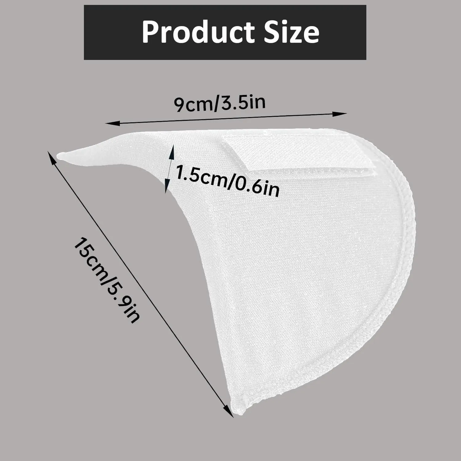 SZMUHLNY 3 Pairs Shoulder Pads for Women Clothes,No-Sewing Required Anti-Slip Detachable Reusable Soft Sponge Shoulder Pads for Men Blazer Clothes Sewing Accessories