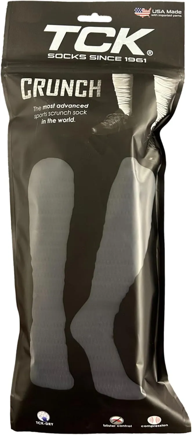 TCK Football Leg Sleeves Scrunch - Long Sports Sleeves For Men, Women, Youth, Boys, Girls and Athletes