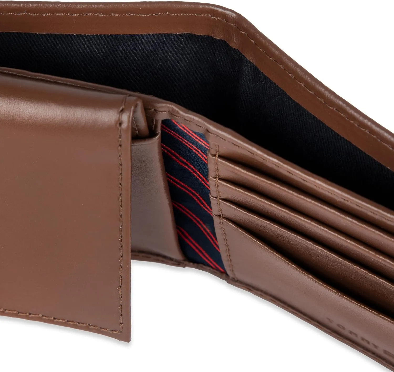 Tommy Hilfiger Men's Classic Bifold Wallet with ID Window and Multiple Card Slots