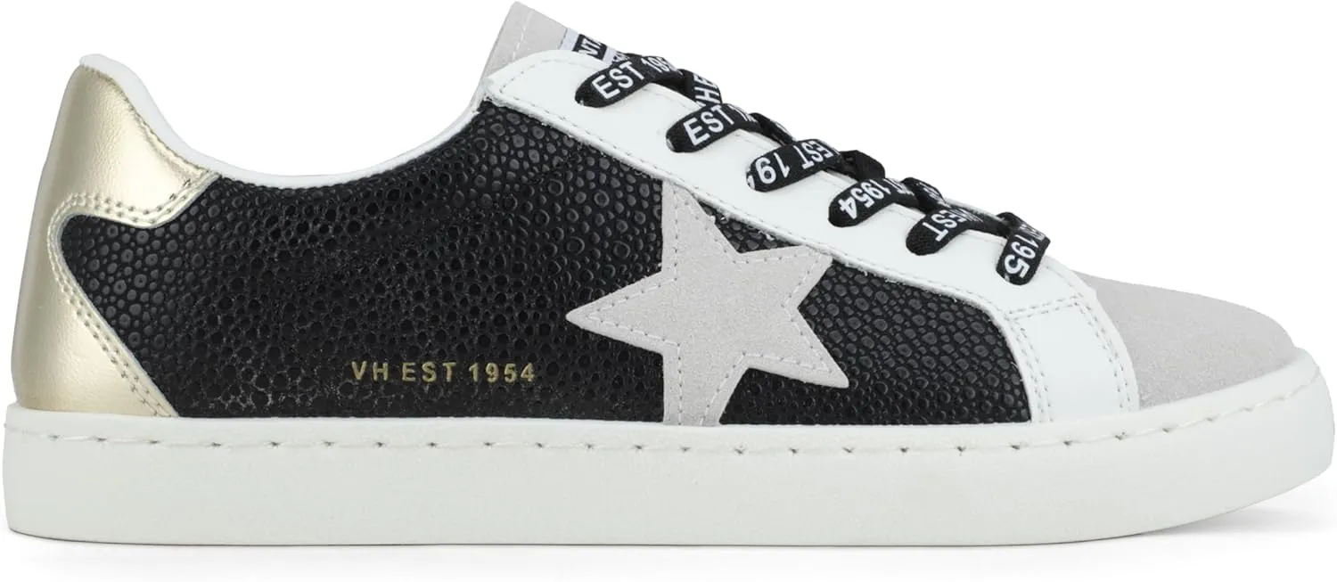 VINTAGE HAVANA Womens Fashion Sneakers | Casual Lace up Low Top Tennis Shoes | Cute Trendy Dressy Sneakers