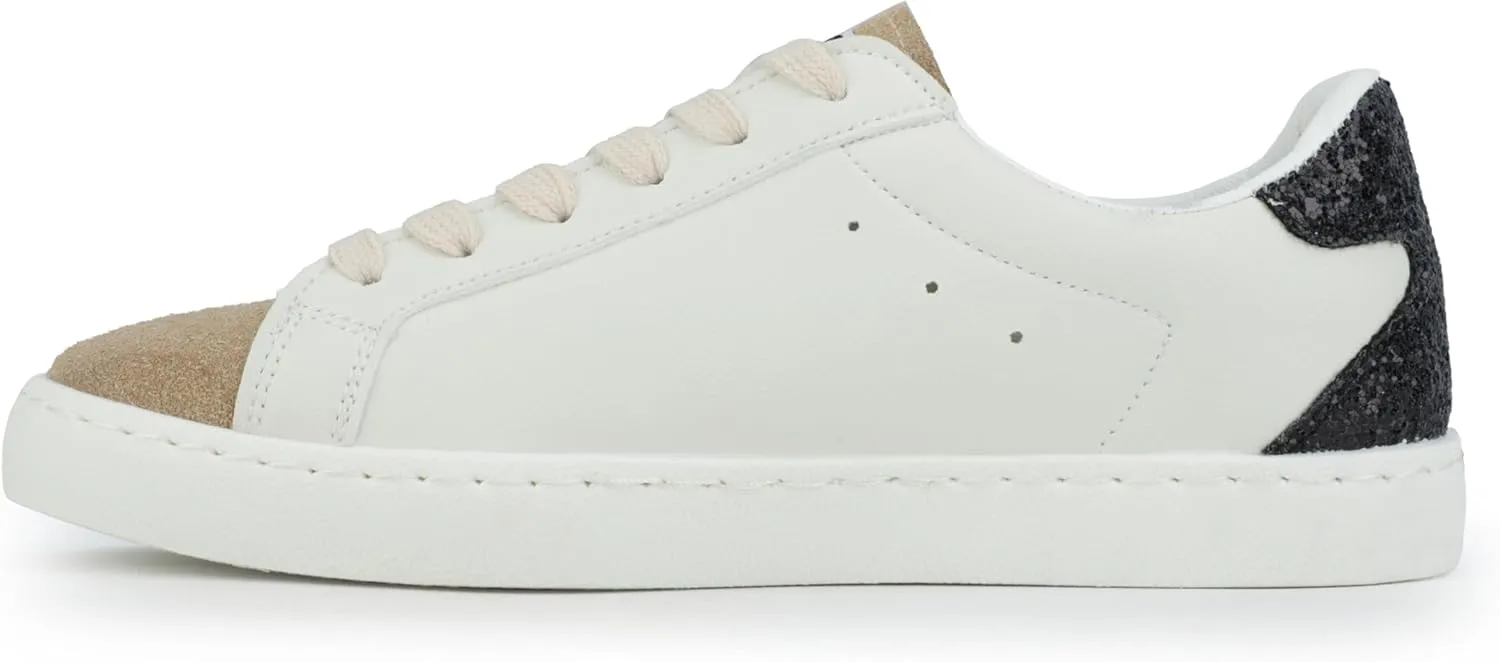 VINTAGE HAVANA Womens Fashion Sneakers | Casual Lace up Low Top Tennis Shoes | Cute Trendy Dressy Sneakers