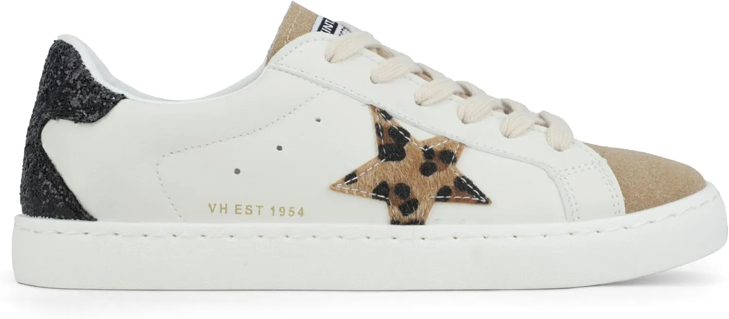 VINTAGE HAVANA Womens Fashion Sneakers | Casual Lace up Low Top Tennis Shoes | Cute Trendy Dressy Sneakers
