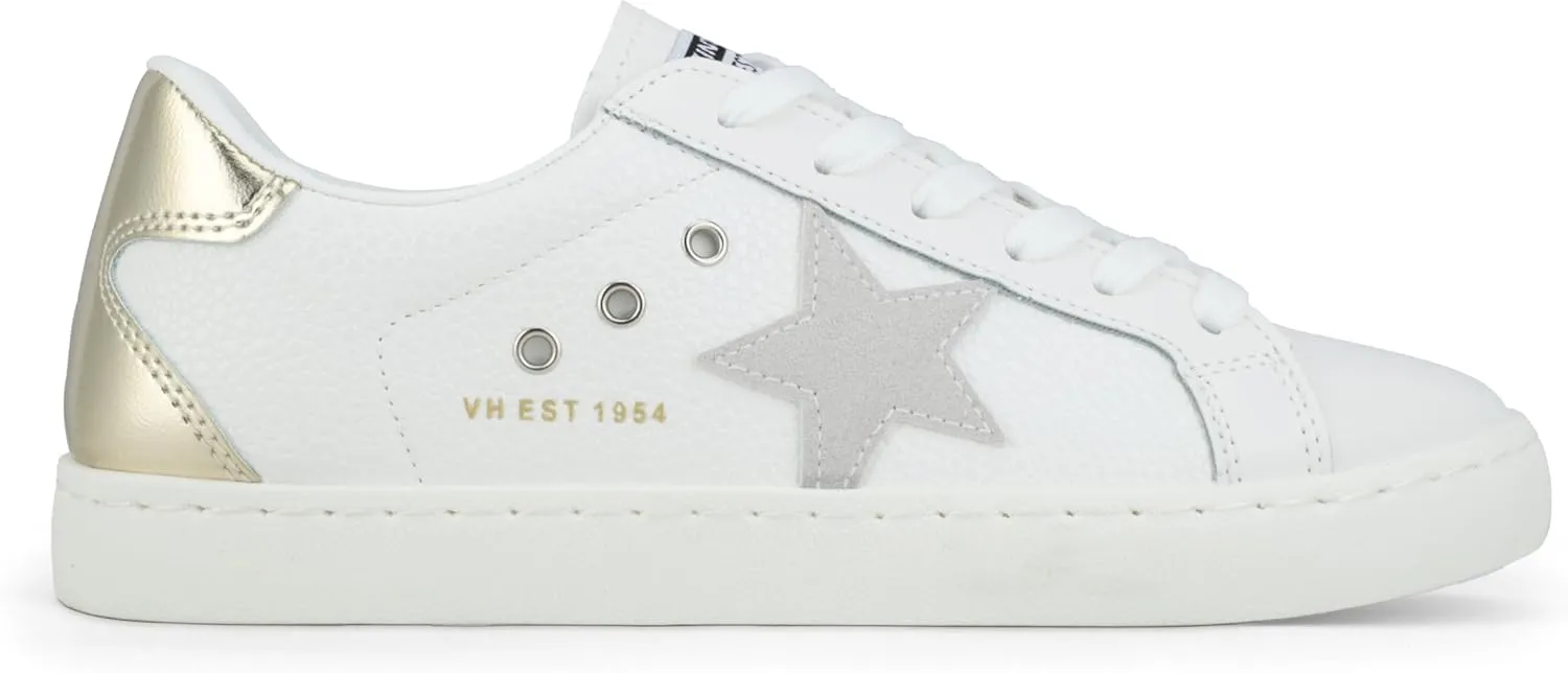 VINTAGE HAVANA Womens Fashion Sneakers | Casual Lace up Low Top Tennis Shoes | Cute Trendy Dressy Sneakers