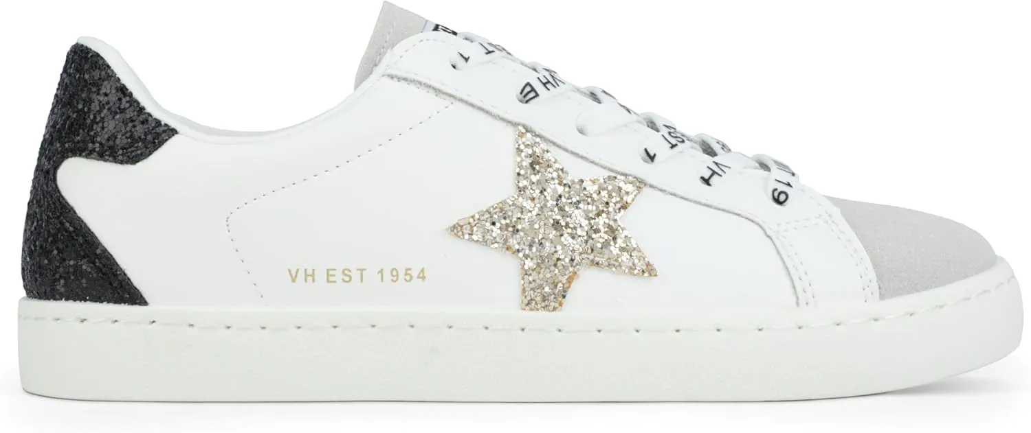 VINTAGE HAVANA Womens Fashion Sneakers | Casual Lace up Low Top Tennis Shoes | Cute Trendy Dressy Sneakers