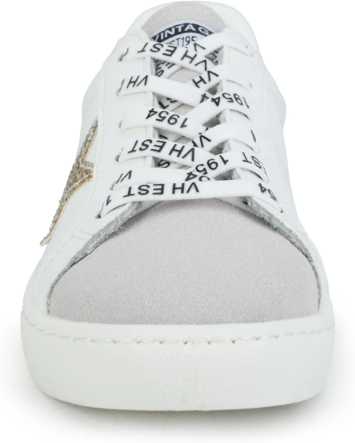 VINTAGE HAVANA Womens Fashion Sneakers | Casual Lace up Low Top Tennis Shoes | Cute Trendy Dressy Sneakers