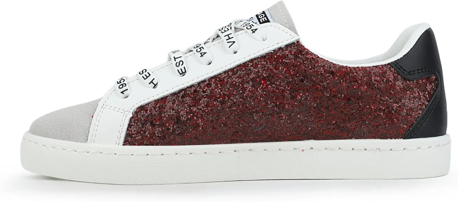 VINTAGE HAVANA Womens Fashion Sneakers | Casual Lace up Low Top Tennis Shoes | Cute Trendy Dressy Sneakers