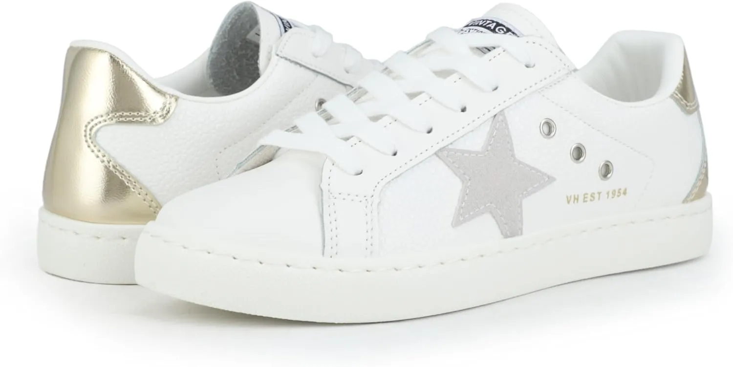VINTAGE HAVANA Womens Fashion Sneakers | Casual Lace up Low Top Tennis Shoes | Cute Trendy Dressy Sneakers